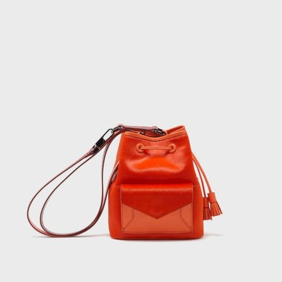 Mini Stella mandarin bucket bag - Picture 3 of 5